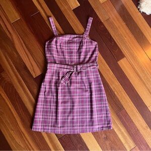 PRINCESS HIGHWAY PLAID DRESS